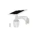 S/Lampara Solar LED Apple Light 18w + Panel Solar + Bracket + Pantalla Manzana BCT-OLA1.0S