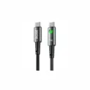 Cable USB-C a USB-C Wekome WDC-129 Raython3 65W 1.2M Negro