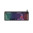 Teclado USB MSI FORGE GK110 Membrana RGB S11-04US2E1-HH9 Negro