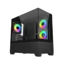 Case P/Computadora Cooler Master Elite 490  + 3 Ventiladoras E490-KHNN-S00 Negro