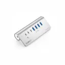 HUB USB USB-C 4 Puertos 3.0 + 3 USB-C Docking Orico M3U4C3-G2-10-US-SV-BP