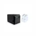 Impresora POS Vorttek VK-80300 Termica USB/LAN + 10 Rollos de Papel POS Termico 3 1/8'' x 60M en Rollo Negro 