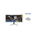 OFERTA JULIO 2026 - Monitor LED 40 Vorttek VK400GC + HUB USB ORICO MH2AC-U3-SV-BP