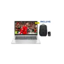 OFERTA JULIO 2026 - Laptop HP 17-C3000 i7 13AVA 8GB SSD 512GB + Mouse HP Z3700 + Mochila Bruno Negra BR27501