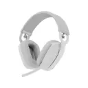 Audifono C/Microfono Bluetooth Logitech Zone Vibe 100 Gaming Blanco 981-001218