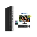 OFERTA AGOSTO 2026 - Computadora HP ProDesk 600 G4 i5-8AVA 8GB RAM 128 SSD + Kaspersky + Monitor VK2475B