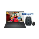 OFERTA SEPTIEMBRE 2026 - Laptop Dell Inspiron LDC15250-5434BLK-PUS | i5-1334U + Mochila Bruno Gris + Mouse Inalambrico AOC