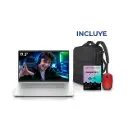 Laptop HP OmniBook 3 17.3" | Intel Core Ultra 7-255U | 16 GB RAM | SSD 512GB | W11 | D7NF3UA#ABA + Mochila + Kaspersky + Mouse 