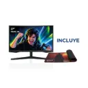 Monitor LED 27" Gamer Samsung Odyssey G5 Curvo | QHD/2K 165Hz 1ms (1xHDMI/1xDP) LS27CG552ENXZA + Mousepad