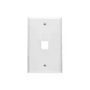 FacePlate Blanco de 1 Puerto Generico